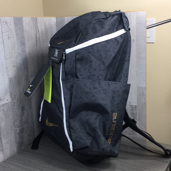 Nike Hoops Elite Max Air 37L Black/Gold - Picture 2 of 8